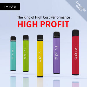 IVIDA RV08| 800 puff Wax crayon-shaped disposable vape pen